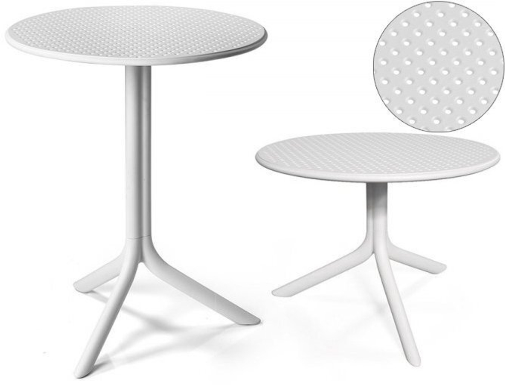 Комплект пластиковой мебели Nardi Step Bora Bistrot, белый