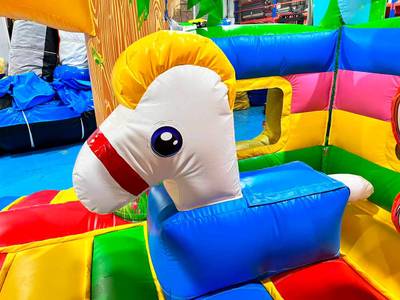 Коммерческий батут "Тигриная страна 5" 10*6*6 м