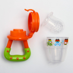 Ниблер «Чудо», с силиконовой сеточкой, цвет оранжевый 2279602