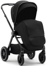 Коляска Agex Prima Pro 3 в 1 с автокреслом i-Safe S Grey APP626 Black (Черный)