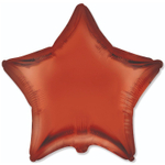 Звезда 18" Оранжевый, сатин Fm
