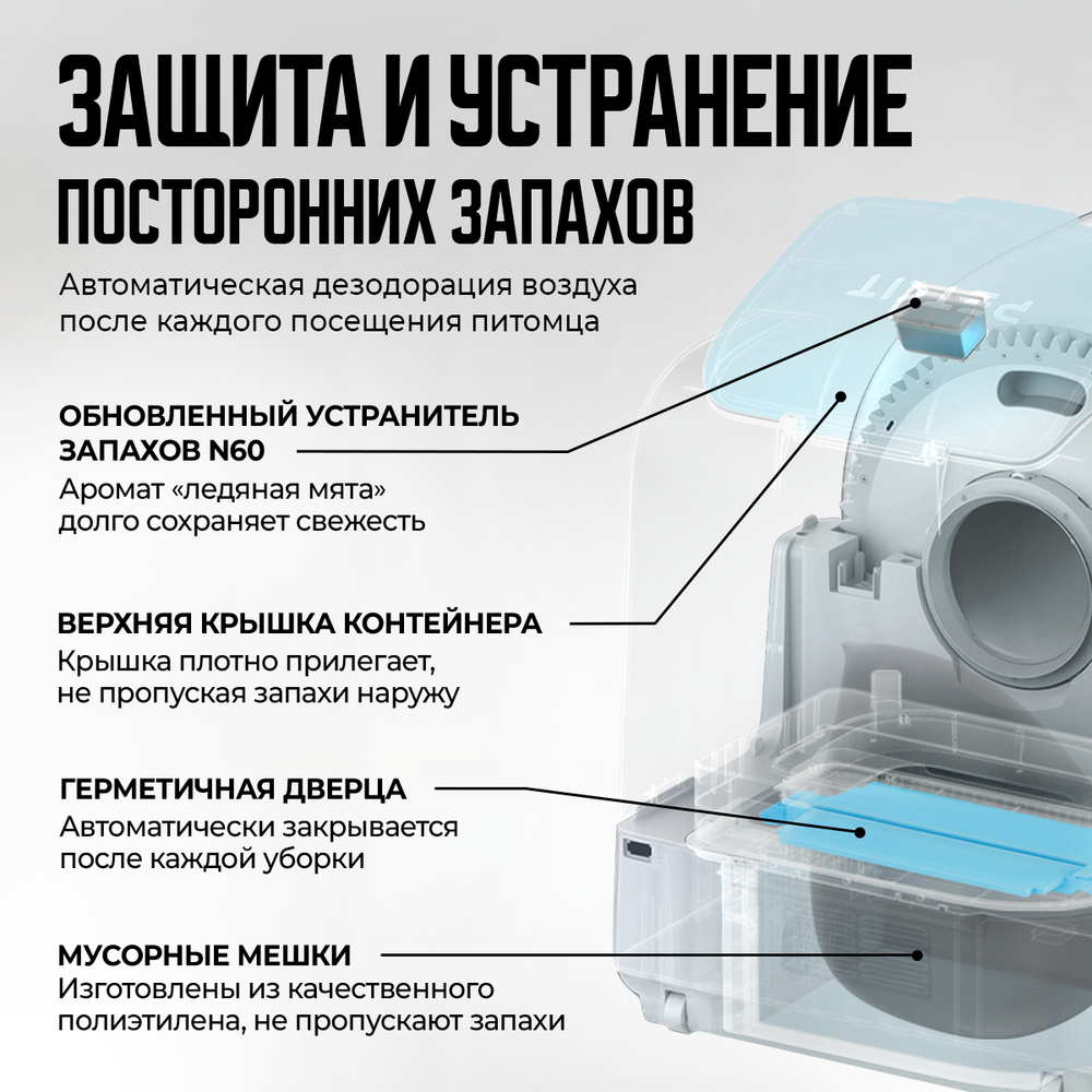 Автоматический лоток с AI камерой PUROBOT ULTRA PETKIT