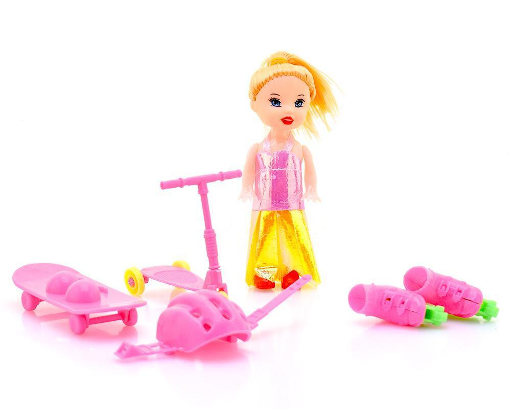 Кукла тип Модель-мини с аксесс. пакет 066-83