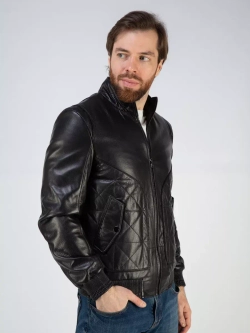 Кожаная куртка демисезонная