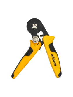 Квадратные пресс-клещи Inforce с регулировочным винтом 0.2-16 мм² 06-19-13