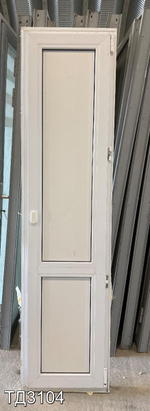 Дверь балконная пластиковая Б/У 1980(в) x 500(ш)