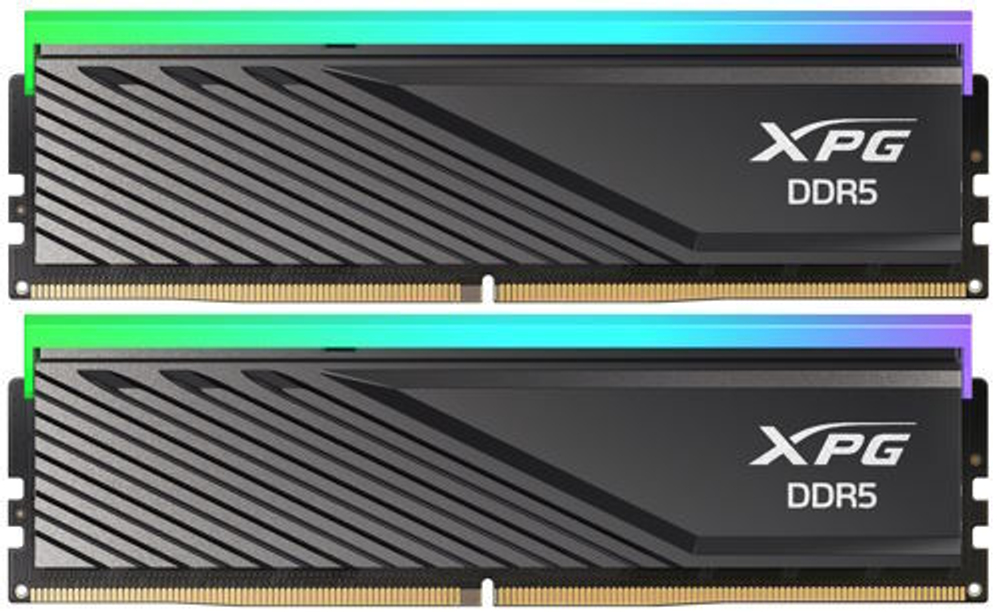Модуль памяти DDR5 32GB (2*16GB) ADATA AX5U6400C3216G-DTLABRBK