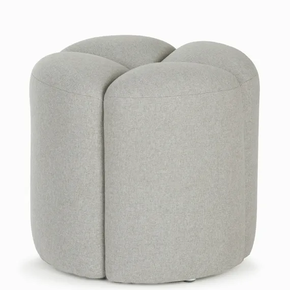 Пуф Bun, Ø45х45 см, серый