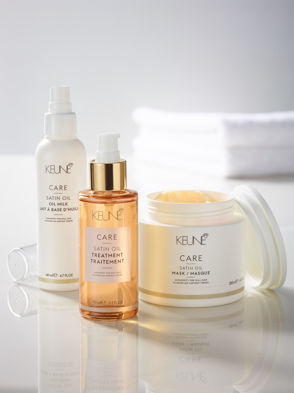 Keune Маска Шелковый уход Satin Oil Intensive treatment Care Line 200 мл