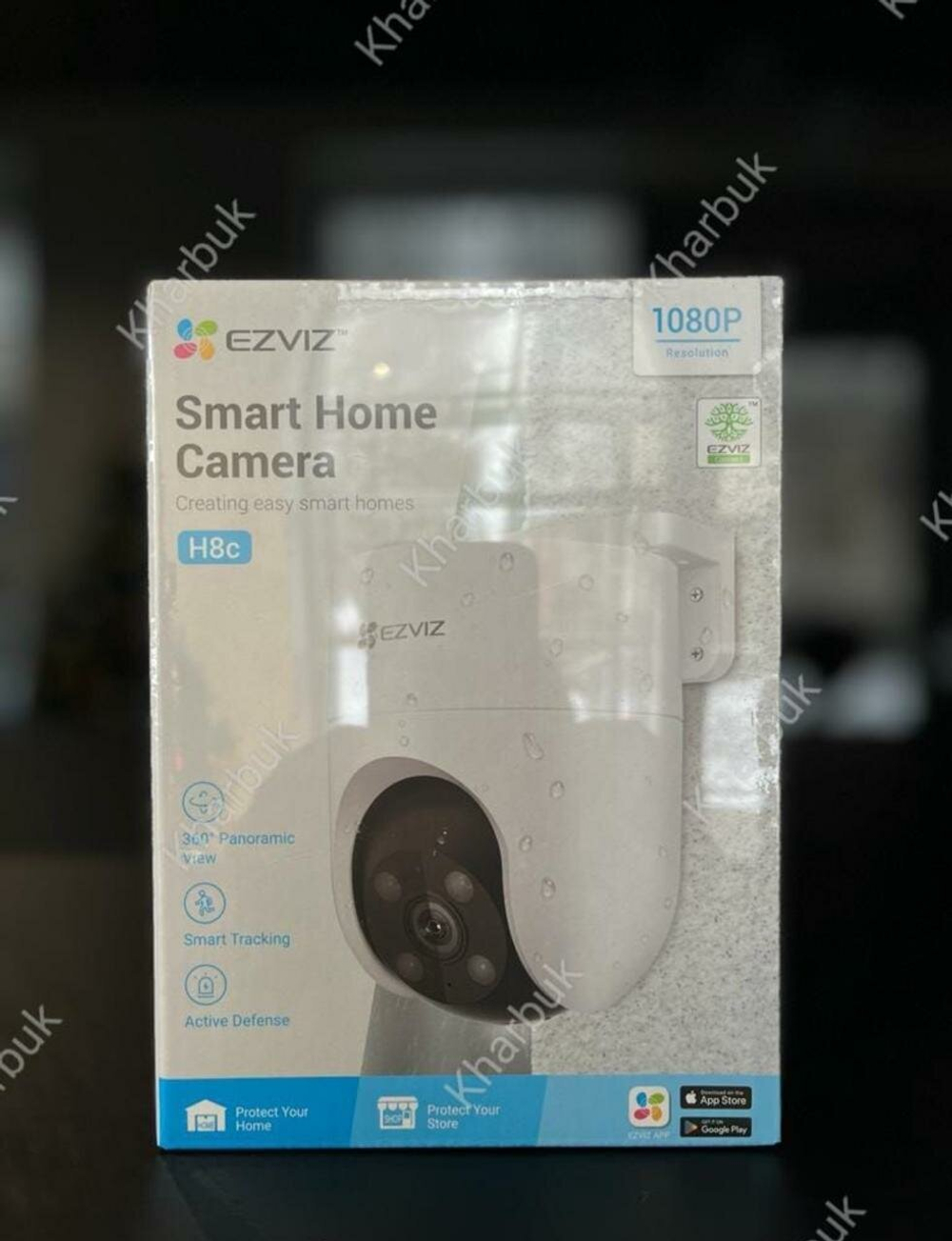EZVIZ H8c 2 МП поворотная Wi-Fi камера c распознаванием людей.