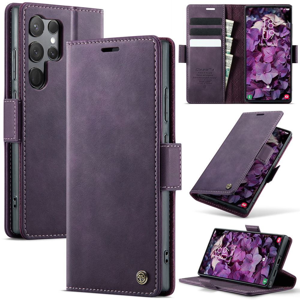 Чехол-книжка CaseMe RFiD Samsung Galaxy S23 Ultra