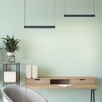 DK5576-BK Cветильник для трека-ремня Belty, серия Linear, со светодиодом, L642*W40*H45мм, 48V DC, 24W, RA90, 120°, 4000K, IP20, черный, алюминий