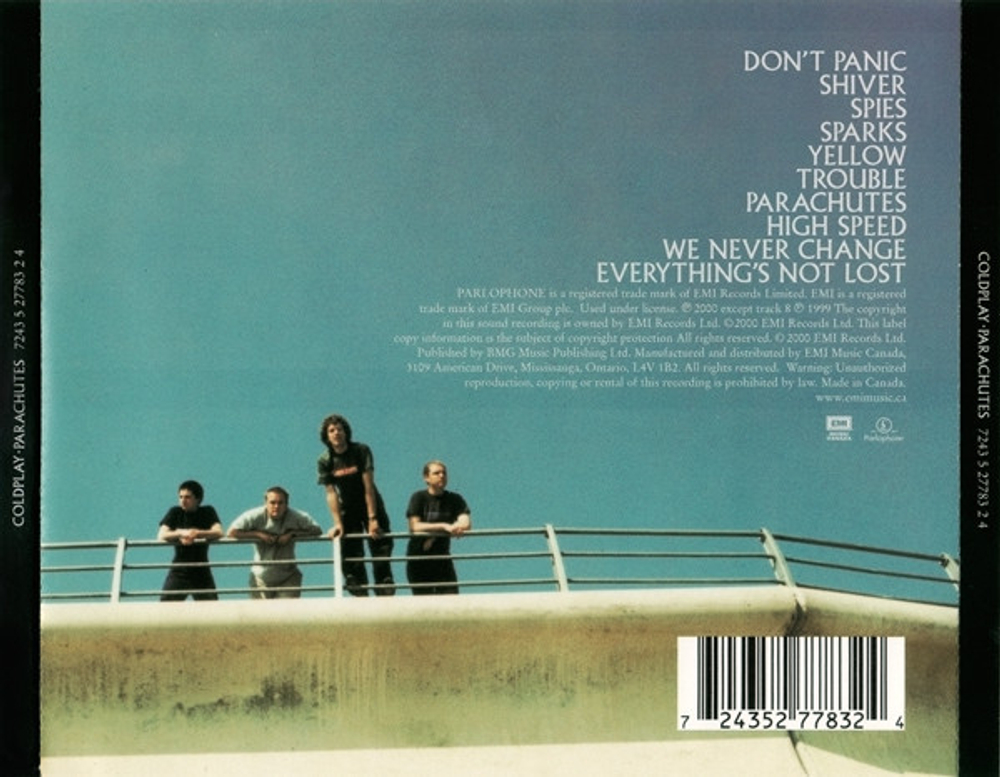Coldplay / Parachutes (CD)