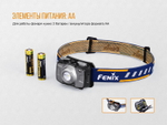 Фонарь светодиодный налобный Fenix HL30BL синий, 300 лм, 2-АА