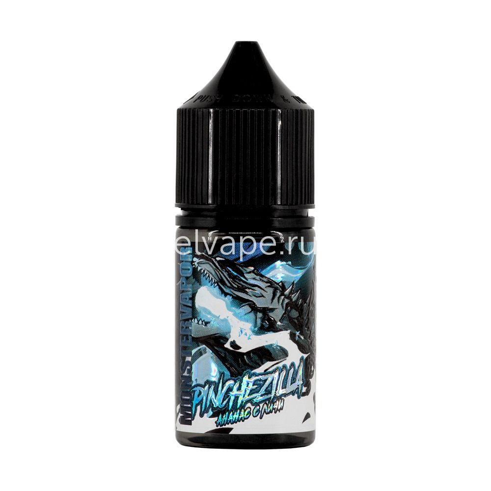 Жидкость MONSTERVAPOR SALT, 30 мл, PINCHEZILLA (ананас с личи), 2