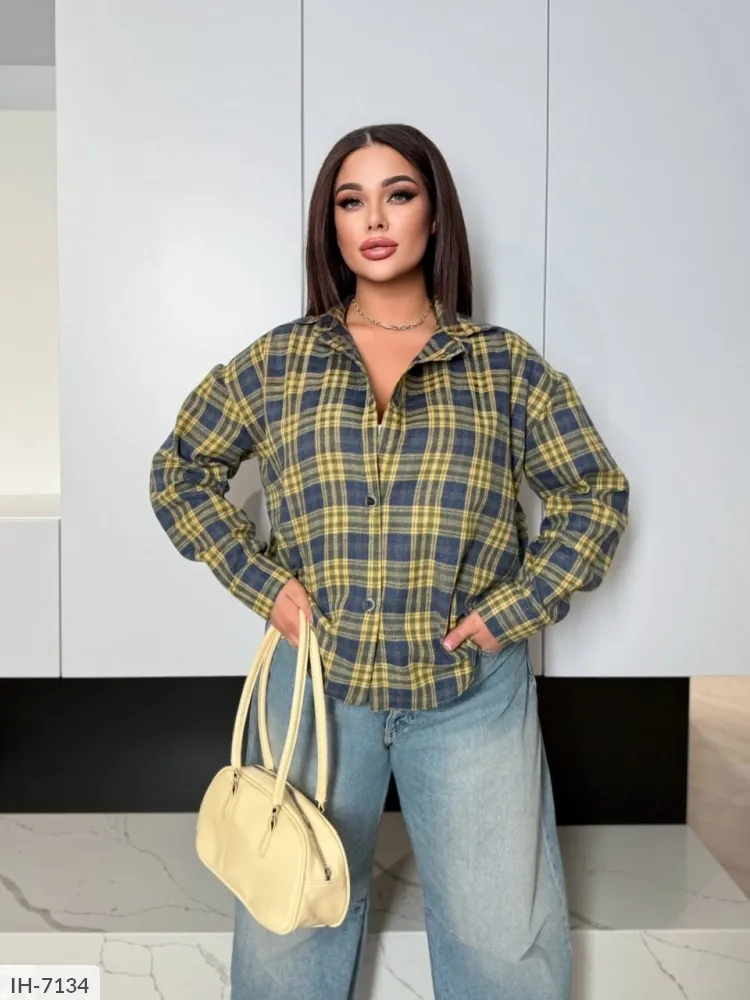 Рубашка IH-7126 Фабрика Моды