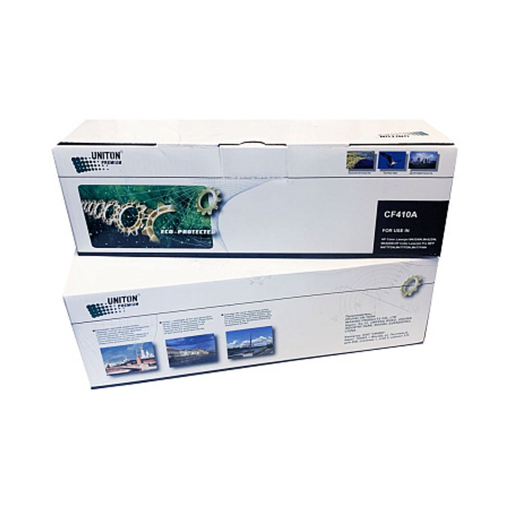 Картридж CF410A для HP Color LJ M452/ M477 (410A) черный (2,3K) UNITON Premium GREEN LINE