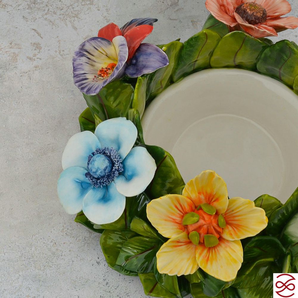 Подсвечник Orgia Цветы 33 см