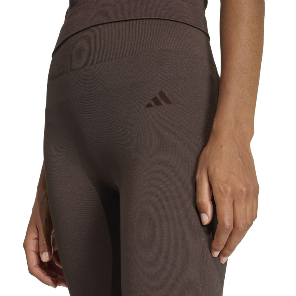 Женские леггинсы Adidas Workout Essentials Full Length Knit - aurora coffee