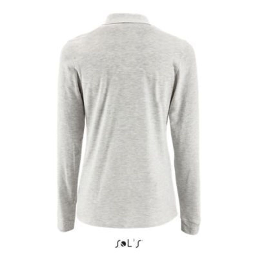 Рубашка поло с длинным рукавом Perfect, женская. Зелёный  S