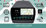 Магнитола для Hyundai ix35 2009-2015 - Vaycar VA23-0361-2K на Android 13, 8-ядер, 2K QLED, ТОП процессор, CarPlay,4G SIM-слот