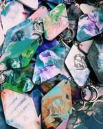 Брелок НГ Дино Ромб