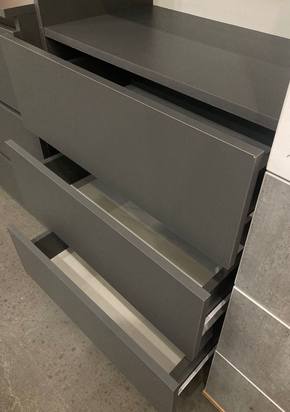 Стеллаж Мори МСТ 600.3 Графит