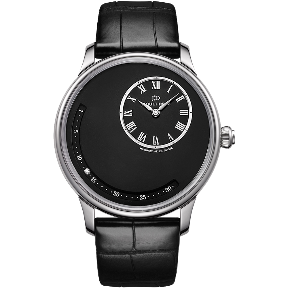 Jaquet Droz Petite Heure Minute Date Astrale 39mm Ladies Watch (J021010201)