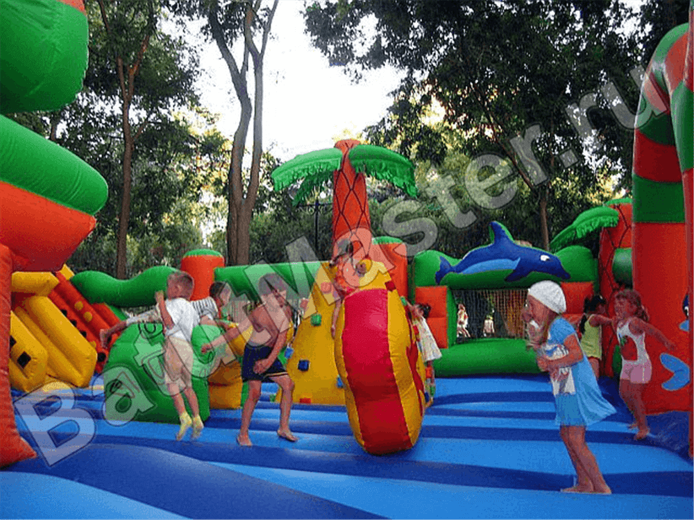 Коммерческий надувной батут "Оазис"