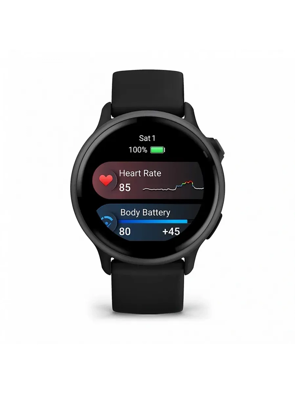 Умные часы Garmin Vivoactive 6 Slate with Black Band (010-02985-40)