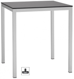 Стол ламинированный обеденный Scab Design Mirto, белый, антрацит