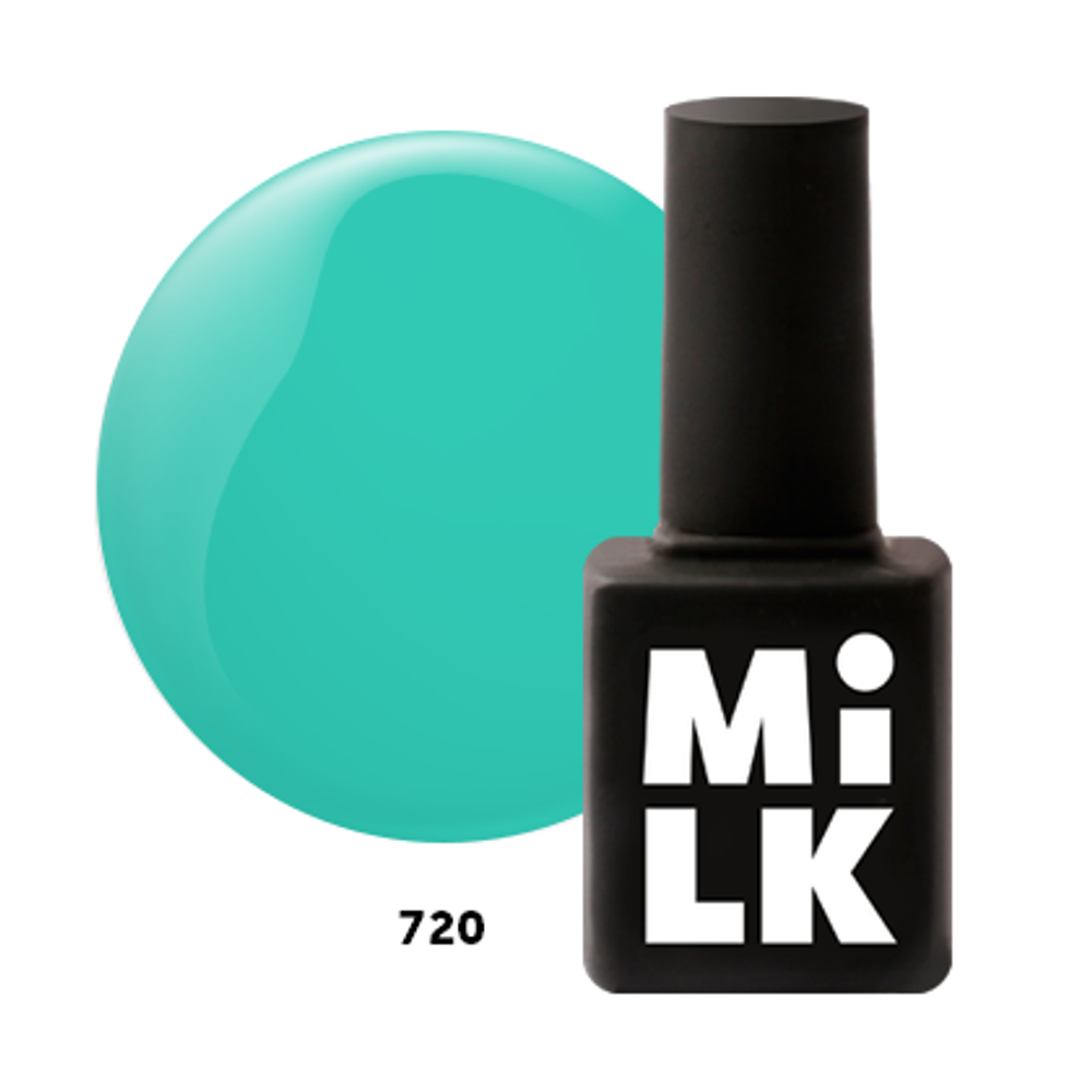 Гель-лак Milk Aloha 720 Blue Hawaii, 8мл.