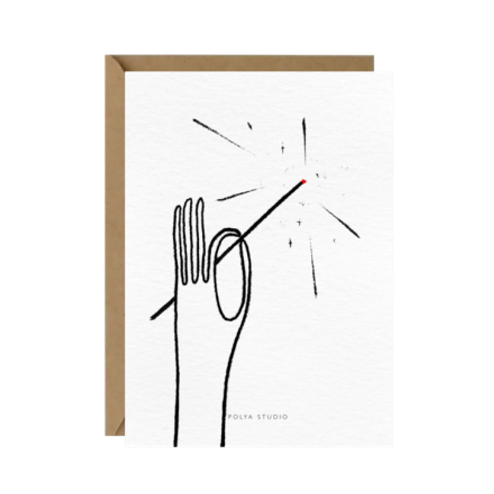 Открытка SPARKLER