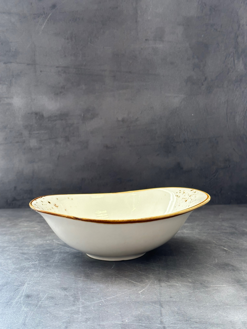 Салатник 18*15 см, h=6,5 см, фарфор, серия "Элеганс" "The Sun"