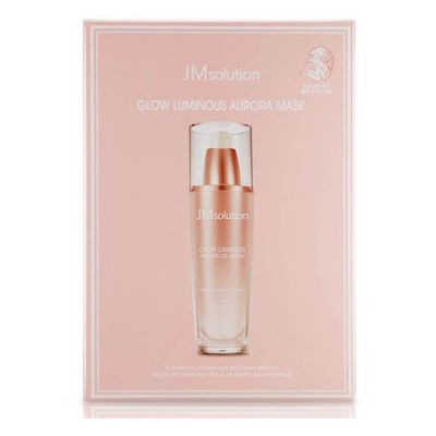 Целлюлозная маска с жемчугом JMsolution Glow Luminous Aurora Mask