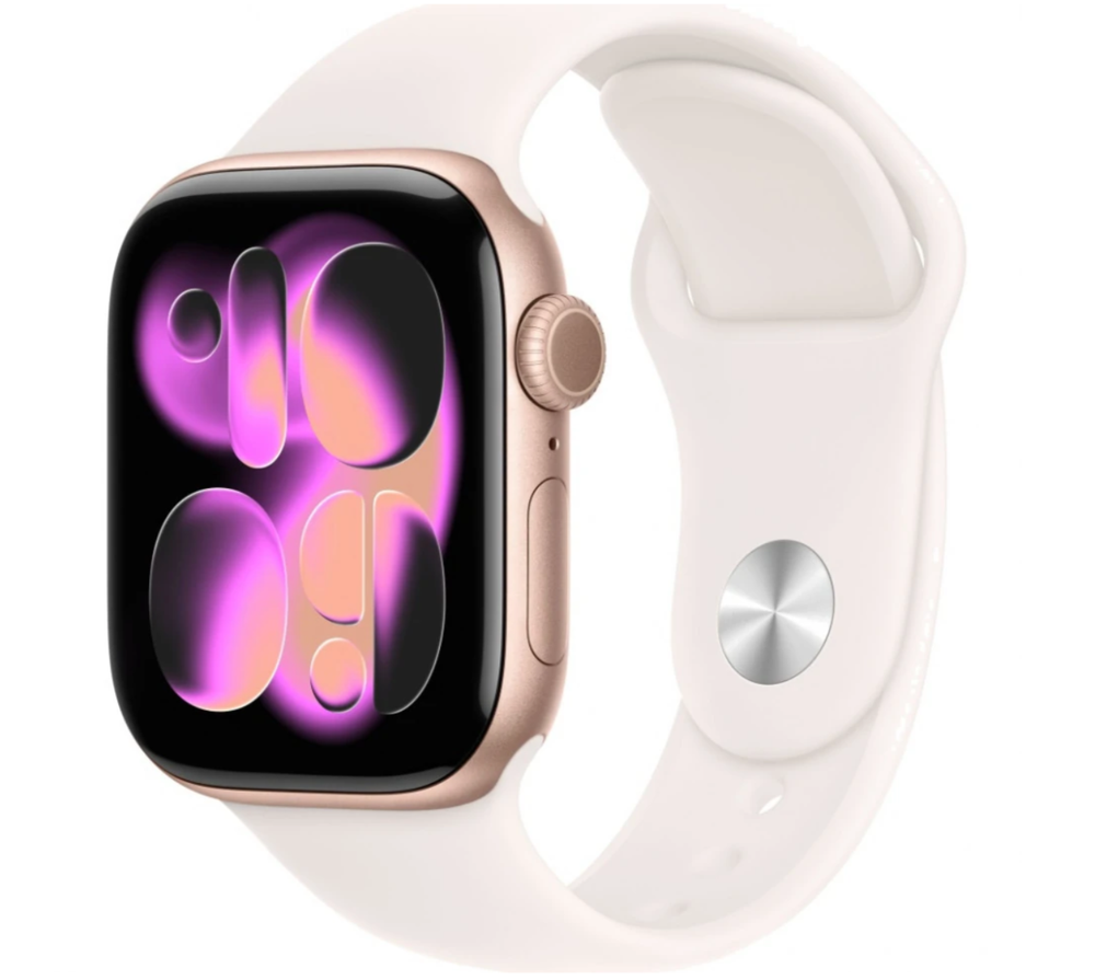Умные часы Apple Watch Series 11 42mm Rose Gold Al LB SB S/M GPS (MEU04)