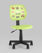 Кресло компьютерное детское ЛОЛО Pet Lover зеленый
