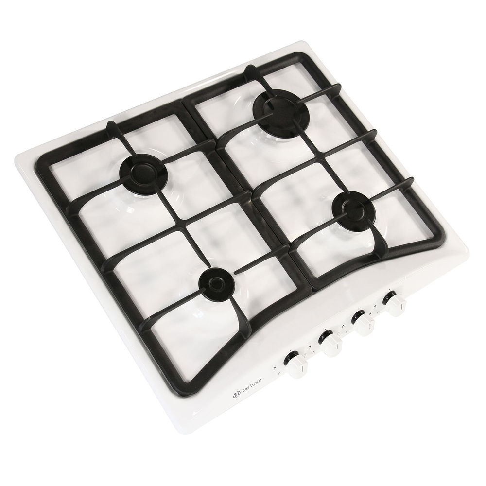 Варочная панель газовая De Luxe 5840.00гмв-054ЧР белый