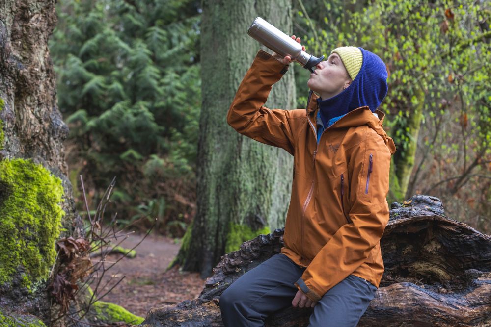 Бутылка Klean Kanteen Classic Narrow Flip Sport 18oz (532 мл) Brushed Stainless