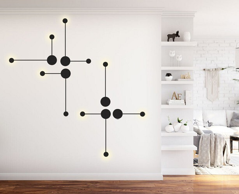 Накладной светильник Italline IT03-1436 IT03-1436 black