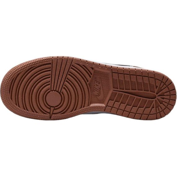 Jordan Air Jordan 1 Детские баскетбольные мячи Низкие цены Черно-белые Коричнев...