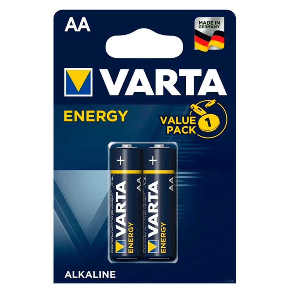 Батарейки VARTA ENERGY &quot;AA&quot; 2шт.