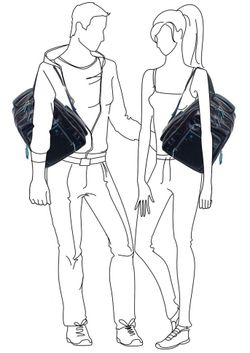 Рюкзак Piquadro Blue Square коричневый телячья кожа (CA1813B2/MO) 8