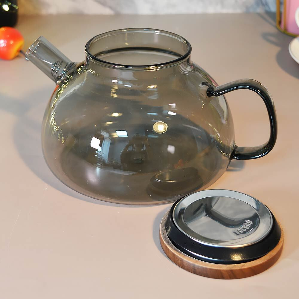 Чайник заварочный 1л из цветного стекла "Aroma di Fiore"