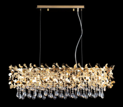 Люстра Crystal Lux ROMEO SP8 GOLD L1000