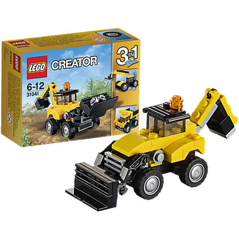 LEGO Creator: Строительная техника 31041 — Construction Vehicles — Лего Креатор Создатель