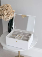 Органайзер для украшений Stackers Luxury Classic Box (Grey) (белый / White)