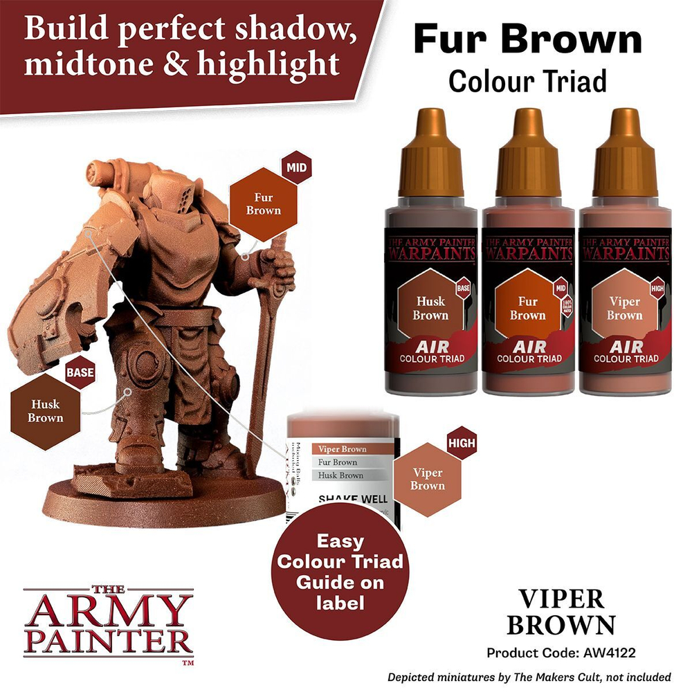 Warpaints Air: Viper Brown