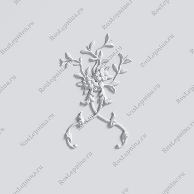 Крупный декор Roslepnina D-1037R