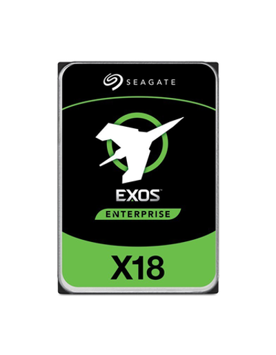 Жесткий диск Seagate Exos X18 HDD 3.5" SAS 18Tb, 7200 rpm, 256Mb buffer, 512e/4kn, CMR, ST18000NM004J, 1 year